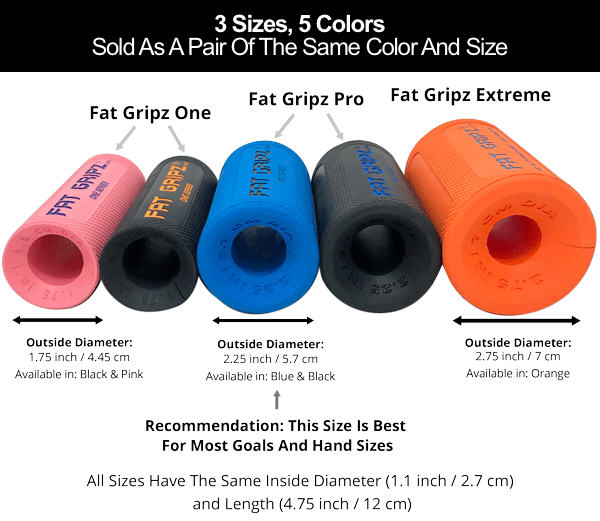 Fat Gripz All Sizes