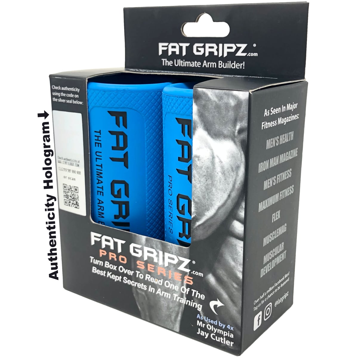 Fat Gripz Fat gripz Pro - Special Edition Black (New) (225 Outer Diameter)