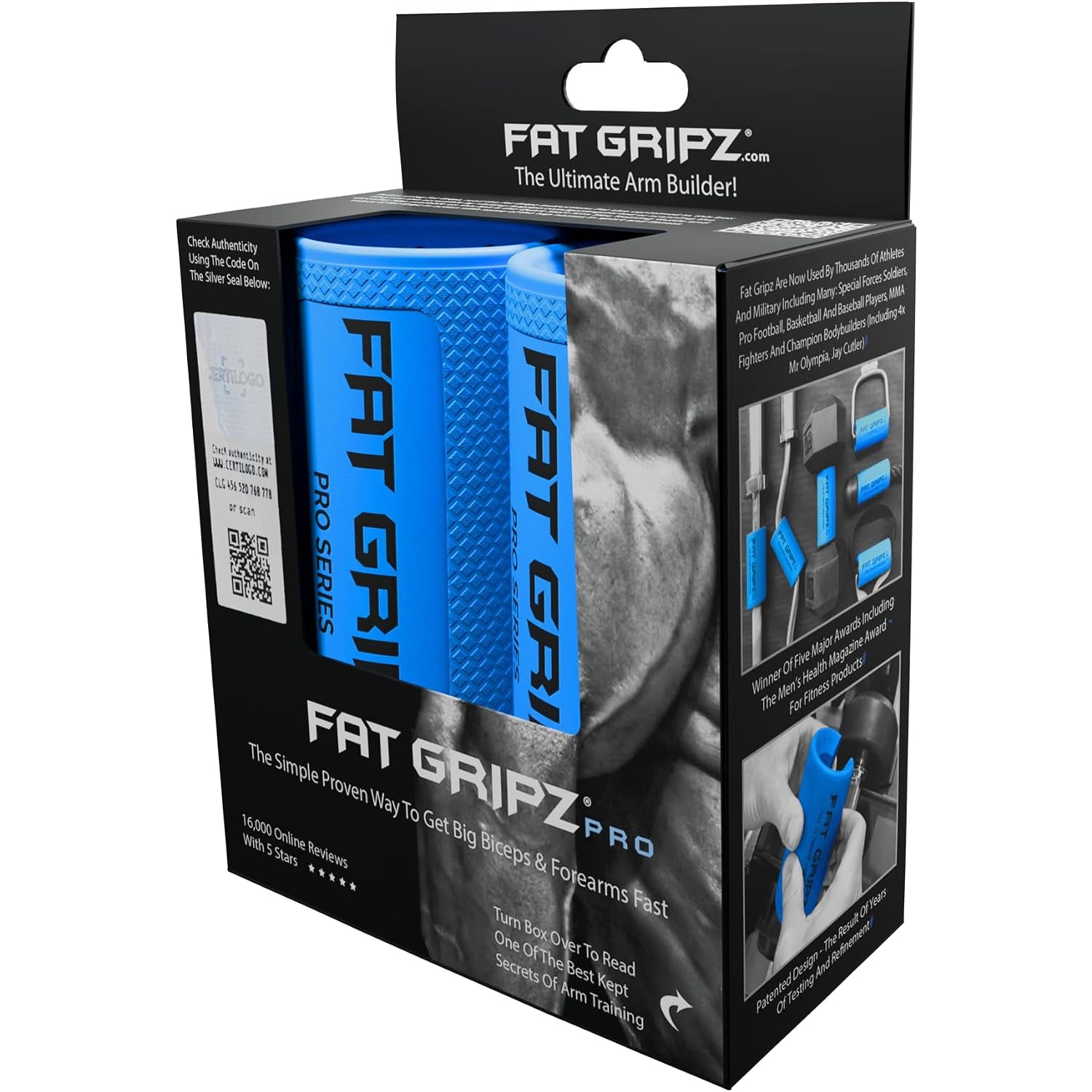 Fat Gripz Pro - Fat Grips  - The Ultimate Arm Builder