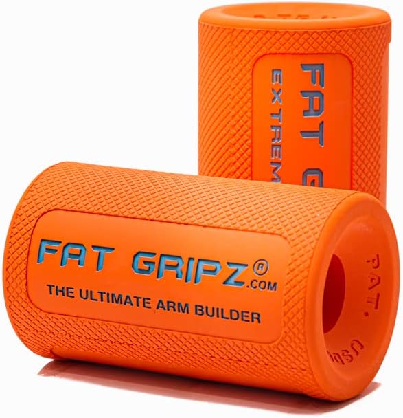 Fat Gripz extreme fat grips bigger biceps grip strength dumbbell grips barbell grips strength training equipment 