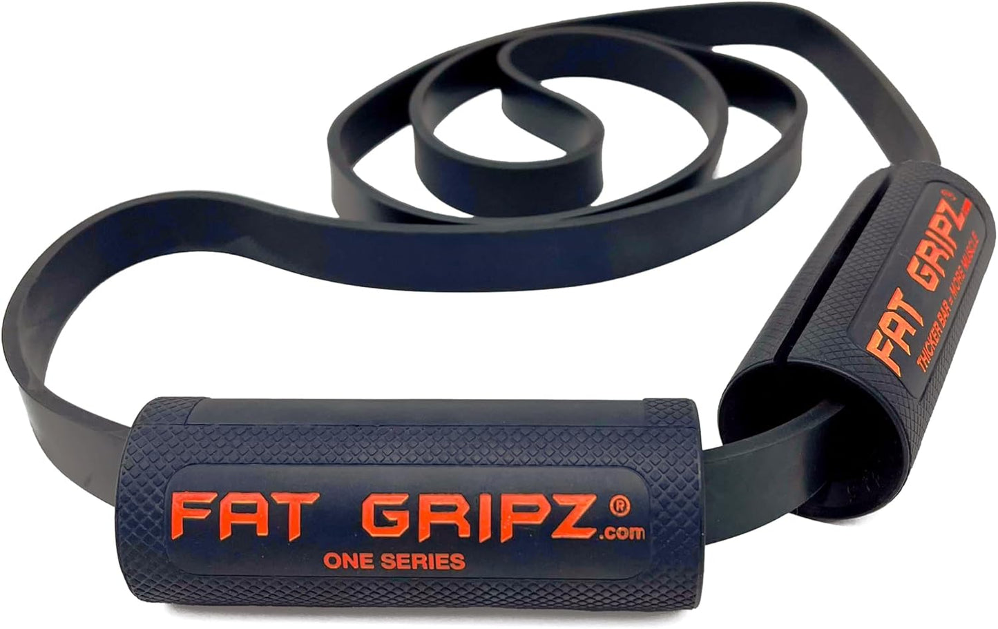 Fat Gripz One fat grips band handles bigger biceps grip strength dumbbell grips barbell grips strength training equipment 